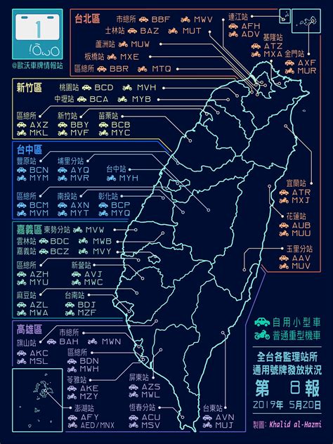 車牌k開頭|雙北公車車號列表